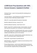 LCSW Exam Study Guide 2026&sol;2027 &vert; Licensed Clinical Social Worker Practice Questions&comma; Answers & Exam Review