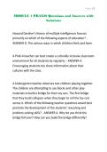 MODULE 1 PRAXIS Questions and Answers with Solutions&period;&period;&period;pdf