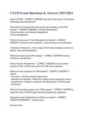 CSAM Certification Exam Study Guide 2026&sol;2027 &vert; Practice Questions&comma; Answers & Comprehensive Exam Review