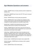 Epic Training Study Guide 2026&sol;2027 &vert; Epic EHR Practice Questions&comma; Answers & Exam Review