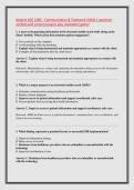 Newest NSG 3180 &ndash; Communication & Teamwork EXAM 2 questions &NewLine;verified with correct answers plus rationales&lpar; galen&rpar; 