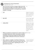 Certifications for Animal Movement &sol; Score 100&percnt; &sol; 2025-2026 Update&NewLine;&NewLine;