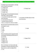 APhA Immunization Exam Test Questions and Answers Rated A 2026&vert;2027