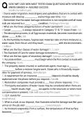 IICRC WRT 2025 Exam Questions & Verified Answers &ndash; Most-Tested Topics Study Guide