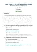 NCMHCE Exam &lpar;2026&sol;2027&rpar; &ndash; Clinical Mental Health Counseling &vert; 150 Practice Questions with Answers
