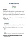 NREMT Exams &lpar;2026&sol;2027&rpar; &ndash; National Registry of Emergency Medical Technicians &vert; 150 Practice Questions with Verified Answers