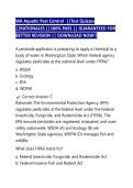 WA Aquatic Pest Control 2026&sol;2027  &vert;&vert;Test Quizzes 300 Q&A&vert;&vert;RATIONALES &vert;&vert;100&percnt; PASS &vert;&vert; GUARANTEED FOR BETTER REVISION &vert;&vert; DOWNLOAD NOW&excl;&excl; 