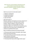 WGU C182 Final ACTUAL NEWEST EXAM 2026&sol;2027 ACTUAL EXAM COMPLETE  300 QUESTIONS AND CORRECT DEATYAILED ANSWERS &lpar;VERIFIED ANSWERS&rpar; &vert;ALREADY GRADED A&plus;