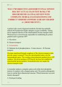WGU C785 BIOCHEM OBJECTIVE ASSESSMENT EXAMS NEWEST 2026&sol; 2027 PACKAGE DEAL&vert; DIFFERENT VERSIONS WITH COMPLETE 650 REAL EXAM AND PRACTICE QUESTIONS WITH CORRECT VERIFIED ANSWERS&sol; ALREADY GRADED  A&plus;&vert; C785 BIOCHEMISTRY FINAL EXAM PREP  &lpar;MOST RECENT&excl;&excl;&rpar;