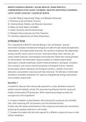 BIOD101 &lpar;ESSENTIAL BIOLOGY I W&sol;LAB&rpar; MODULE 1 EXAM PRACTICE &vert;&NewLine;COMPREHENSIVE STUDY GUIDE &vert; TESTBANK &vert; PRACTICE QUESTIONS & ANSWERS &vert;&NewLine;LATEST UPDATE 2026&sol;2027 &vert; ADVANCED REVIEW