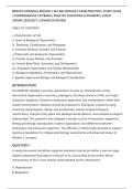 BIOD101 &lpar;ESSENTIAL BIOLOGY I W&sol;LAB&rpar; MODULE 2 EXAM PRACTICE &vert; STUDY GUIDE&NewLine;&vert; COMPREHENSIVE TESTBANK &vert; PRACTICE QUESTIONS & ANSWERS &vert; LATEST&NewLine;UPDATE 2026&sol;2027 &vert; ADVANCED REVIEW