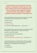 NURS 6202 MIDTERM & FINAL &lpar;CAPELLA UNIVERSITY&rpar; NEWEST 2026&sol; 2027 PACKAGE DEAL&vert; NURS6202 ADVANCED PATHOPHYSIOLOGY MID-TERM & FINAL EXAM REVIEWS WITH COMPLETE REAL EXAM QUESTIONS AND CORRECT VERIFIED ANSWERS&sol; ALREADY GRADED A&plus; &lpar;MOST RECENT&excl;&excl;&rpar; 