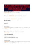 JD NEXT EXAM GRADE A&plus; COMPLETE&NewLine;EXAM QUESTIONS AND 100&percnt; VERIFIED&NewLine;ANSWERS &lpar;2026&sol;2027&rpar; PASS&NewLine;GUARANTEE