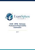 NCBE MPRE Multistate Professional Responsibility Examination