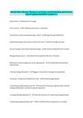 Hawaii State Massage Therapy Laws Exam &ndash; Actual Questions and Verified Answers &lpar;2024&sol;2025 Update&comma; Graded A&plus;&rpar;