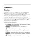 Class 9 Mathematic notes 