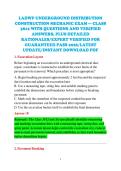 LADWP UNDERGROUND DISTRIBUTION &NewLine;CONSTRUCTION MECHANIC EXAM &mdash; CLASS &NewLine;3812 WITH QUESTIONS AND VERIFIED &NewLine;ANSWERS&comma; PLUS DETAILED &NewLine;RATIONALES&sol;EXPERT VERIFIED FOR &NewLine;GUARANTEED PASS 2026&sol;LATEST &NewLine;UPDATE&sol;INSTANT DOWNLOAD PDF