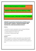 WGU C779 Web Development Actual exam 2026&sol;2027 Frequently Most Tested Questions and 100&percnt; Accurate From Past papers &vert; Graded A&plus; &comma; Reviewed and Updated &vert; 100&percnt; Guarantee Pass &vert; Latest Exam and Newest Version&excl;&excl;&excl;