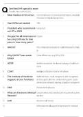 CEHRS Exam Study Guide &sol; Score 100&percnt; &sol; 2025 Update &sol; Certified EHR Specialist Practice Test Bank&NewLine;&NewLine;