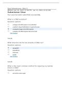 BIOL 180&vert; Quiz 5 &vert; With complete solution&vert; Updated RATED A&plus; &vert; 100&percnt; CORRECT&vert; American Military University
