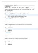 BIOL 180&vert; Quiz 4 &vert; With complete solution&vert; Updated RATED A&plus; &vert; 100&percnt; CORRECT&vert; American Military University