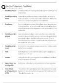 CP-FS Exam Study Guide &sol; Score 100&percnt; &sol; 2025 Update &sol; Certified Professional Food Safety Practice Test Bank&NewLine;&NewLine;