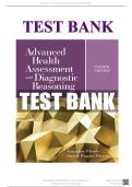 Advanced Health Assessment & Diagnostic Reasoning 4th Edition &vert; Test Bank by Rhoads & Petersen