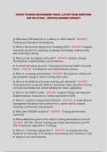 TED300 TRAINING ENVIRONMENT BUILD &vert; LATEST EXAM QUESTIONS AND SOLUTIONS - VERIFIED ANSWERS 2026&sol;2027