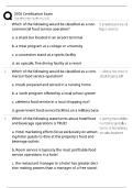 3700 Certification Exam &sol; Score 100&percnt; &sol; 2025 Update &sol; Food Service Management Study Guide&NewLine;&NewLine;