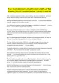 Texas Real Estate Exam with all Correct & 100&percnt; Verified Answers &vert;Actual Complete Update &vert;Already Graded A&plus;