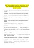 SAE&comma; TREC - SAE Law &lpar;Texas Real Estate&rpar; Exam with all Correct & 100&percnt; Verified Answers &vert;Latest Version &vert;Already Graded A&plus;