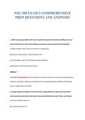 SG 300 EXAM 2 COMPREHENSIVE&NewLine;PREP QUESTIONS AND ANSWERS