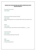 NSG644O STUDY GUIDE&vert;QUESTIONS AND VERIFIED ANSWERS&vert;NEW UPDATE 2026&sol;2027&vert;GRADED A&plus;