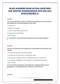 NCLEX SAUNDERS EXAM &vert;ACTUAL QUESTIONS AND VERIFIED ANSWERS&vert;BRAND NEW 2026-2027 UPDATE&vert;GRADED A&plus;