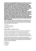 The Ultimate and Complete NR 511 Differential Diagnosis and Primary Care Practicum Final Exam Study Guide 2026&ndash;2027&comma; Covering Advanced Diagnostic Reasoning&comma; Differential Diagnosis&comma; Patient History and Physical Examination&comma; Diagnostic Testing&comma; Evidence-Bas
