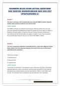 SAUNDERS RN NCLEX EXAM BUNDLE &vert; QUESTIONS AND ANSWERS&vert;BRAND NEW 2026-2027 UPDATE
