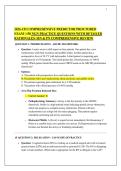 2023 ATI COMPREHENSIVE EXIT EXAM WITH NGN &vert; 150 PRACTICE QUESTIONS WITH DETAILED RATIONALES &vert; RN & PN COMPREHENSIVE REVIEW