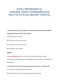 NGWA PROFESSIONAL&NewLine;CERTIFICATION COMPREHENSIVE&NewLine;PRACTICE EXAM &lpar;2026&sol;2027 UPDATE&rpar;