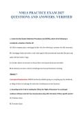 NMLS PRACTICE EXAM 2027&NewLine;QUESTIONS AND ANSWERS&period; VERIFIED