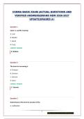CCBMA BASIC EXAM &vert;ACTUAL QUESTIONS AND VERIFIED ANSWERS&vert;BRAND NEW 2026-2027 UPDATE&vert;GRADED A&plus;