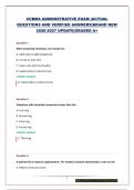 CCBMA EXAM BUNDLE &vert; QUESTIONS AND ANSWERS&vert;BRAND NEW 2026-2027 UPDATE