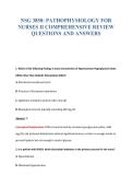 NSG 3850 EXAM BUNDLE QUESTIONS WITH VERIFIED ANSWERS