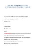 NSG 3850 EXAM BUNDLE QUESTIONS WITH VERIFIED ANSWERS