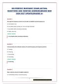 SSI PERFECT BUOYANCY EXAM &vert;ACTUAL QUESTIONS AND VERIFIED ANSWERS&vert;BRAND NEW 2026-2027 UPDATE&vert;GRADED A&plus;