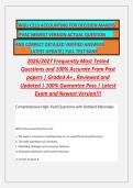 WGU C213 ACCOUNTING FOR DECISION MAKERS PVAC NEWEST VERSION ACTUAL QUESTION AND CORRECT DETAILED VERIFIED ANSWERS LATEST UPDATE&vert; FULL TEST BANK 2026&sol;2027 Frequently Most Tested Questions and 100&percnt; Accurate From Past&NewLine;papers &vert; Graded A&plus; &comma; Reviewed and Updat