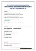 SSI OPEN WATER CERTIFICATION EXAM BUNDLE -CERTIFIED BURN REGISTERED NURSE &vert; QUESTIONS AND ANSWERS&vert;BRAND NEW 2026-2027 UPDATE