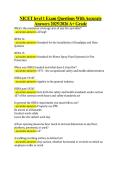 NICET level 1 Exam Questions With Accurate &NewLine;Answers 20252026 A&plus; Grade