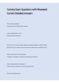 CAMATA Exam Questions 2026&sol;2027 &vert; Reviewed Correct Answers&comma; Detailed Explanations & Comprehensive Study Guide