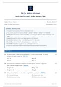 Class 12 Physics Sample Paper with Solutions &lpar;2026&rpar; &vert; HSC Maharashtra Board