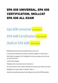 EPA 608 Universal Certification 2026&sol;2027 &vert; SkillCat EPA 608 Practice Questions&comma; Answers & Study Guide